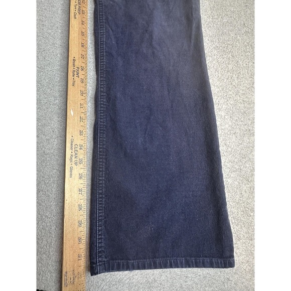 J.Crew Pants Womens 30R Blue Corduroy Chino Flat Front Straight Casual 5 Pocket - Picture 3 of 13